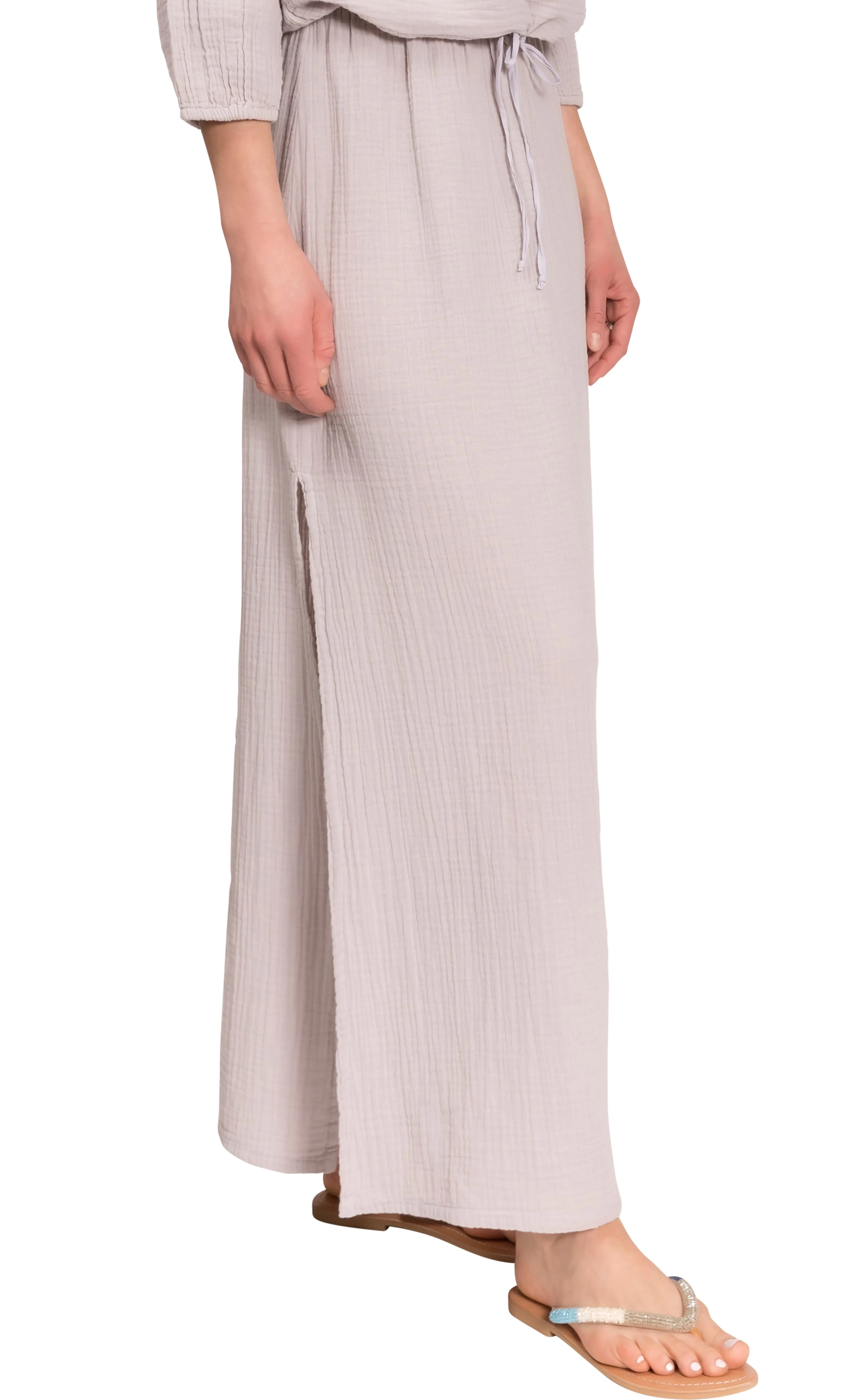 Aria Skirt - Cotton Bermuda Gauze