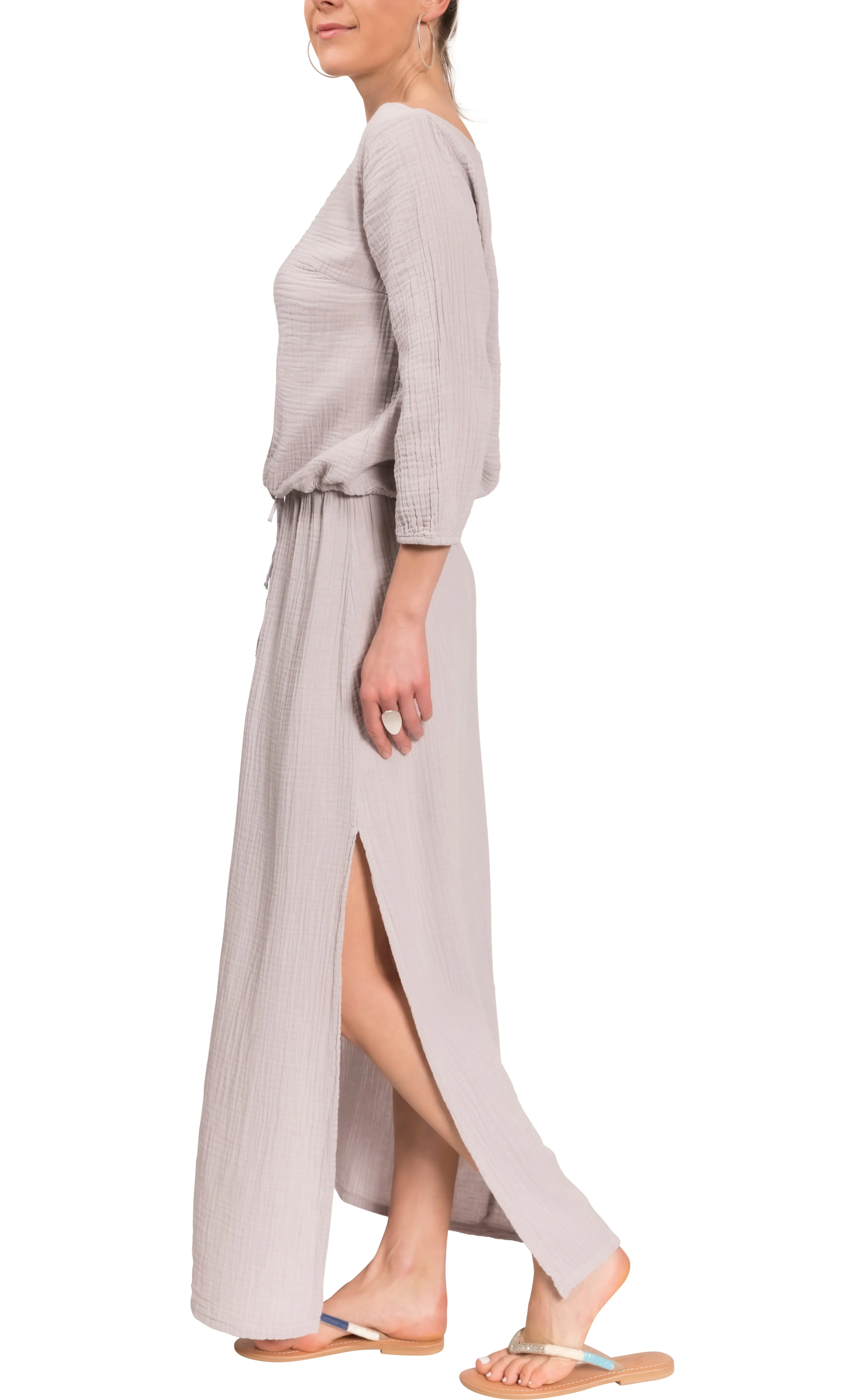 Aria Skirt - Cotton Bermuda Gauze