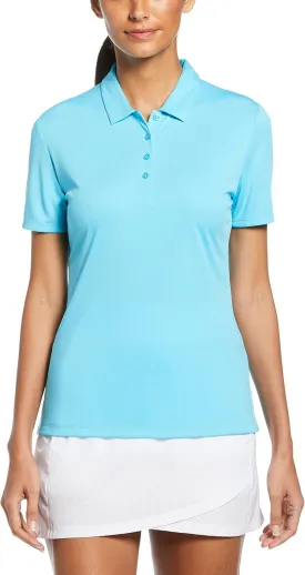 Callaway Women's Tournament Short Sleeve Golf Polo Shirt, Added Stretch, Moisture-Wicking, Sun Protection