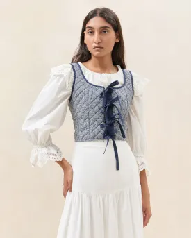 Callista Tie-Front Vest