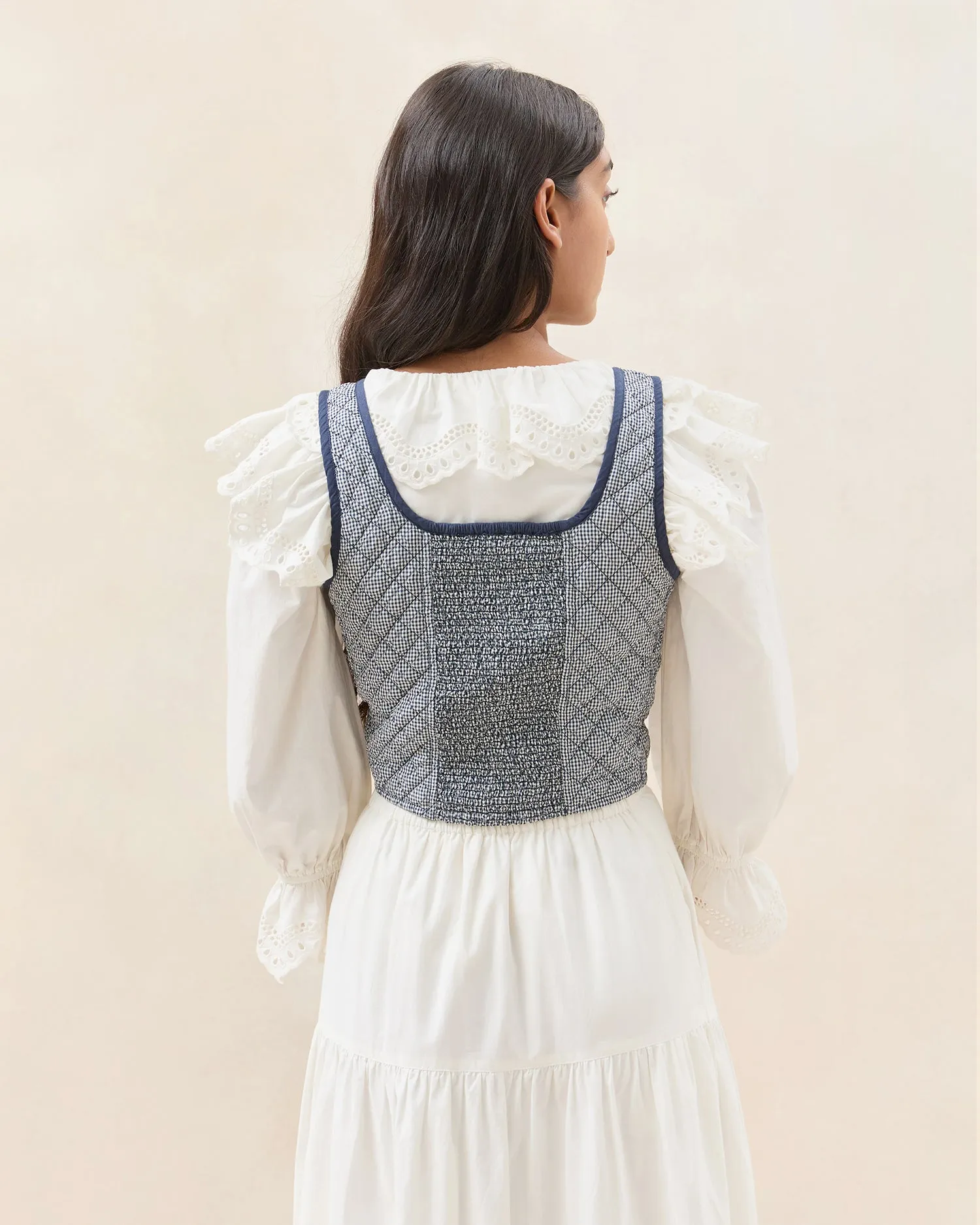 Callista Tie-Front Vest