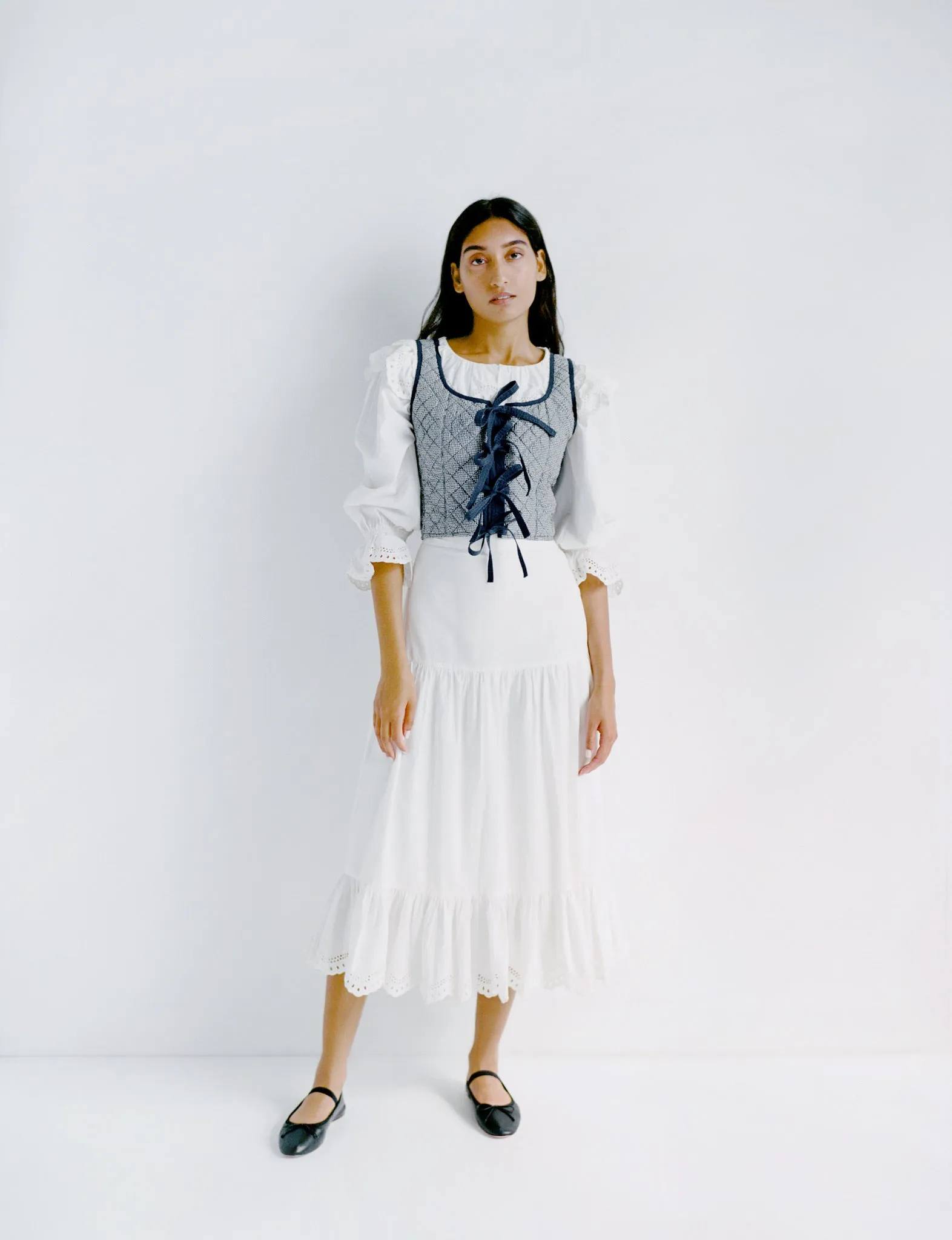 Callista Tie-Front Vest
