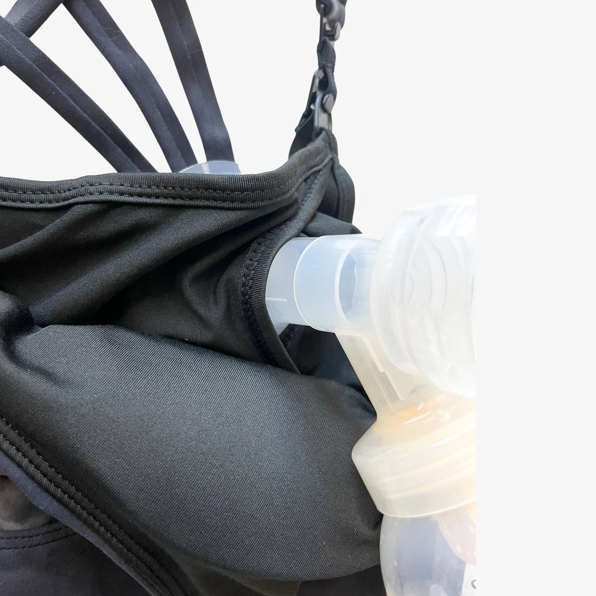 Chloé 4 Running Nursing & Pumping Sports Bra (Black Cloud)