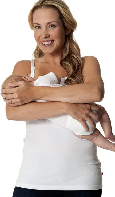 CLEARANCE! Nursing Bra Long Top with Adjustable Bra Band