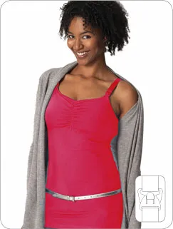 CLEARANCE! Nursing Bra Long Top with Adjustable Bra Band