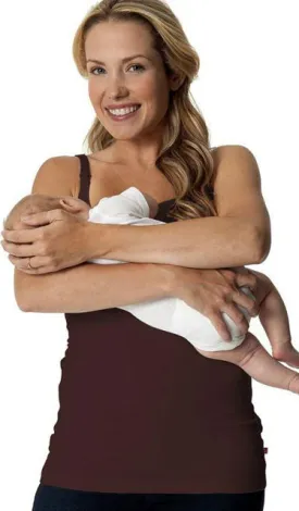 CLEARANCE! Nursing Bra Long Top with Adjustable Bra Band