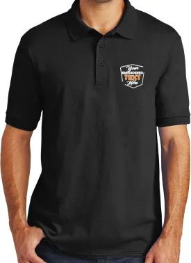 Custom Embroidered Shirts for Men Personalized Embroidery Text Polo T-Shirt