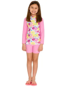 Fitted Swim Set - Prettyberry Pink