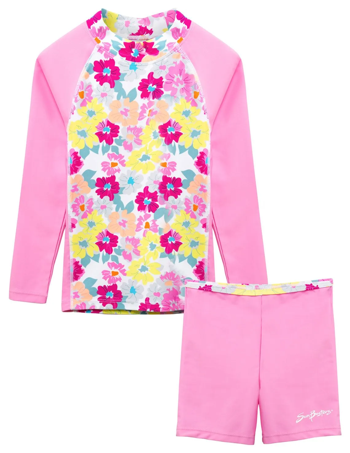 Fitted Swim Set - Prettyberry Pink