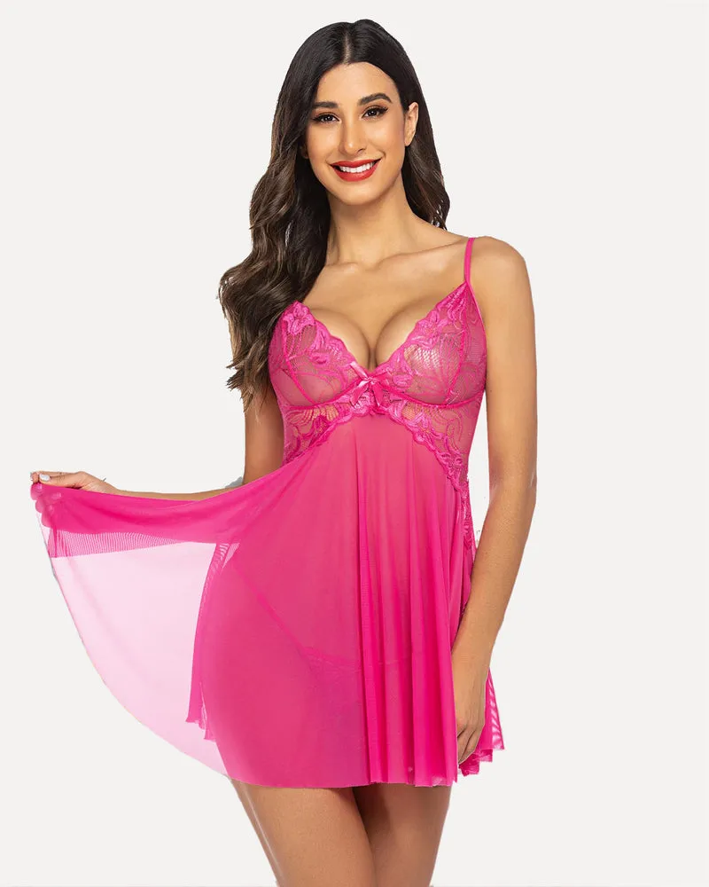 Floral Lace Exotic Bridal Nightdress