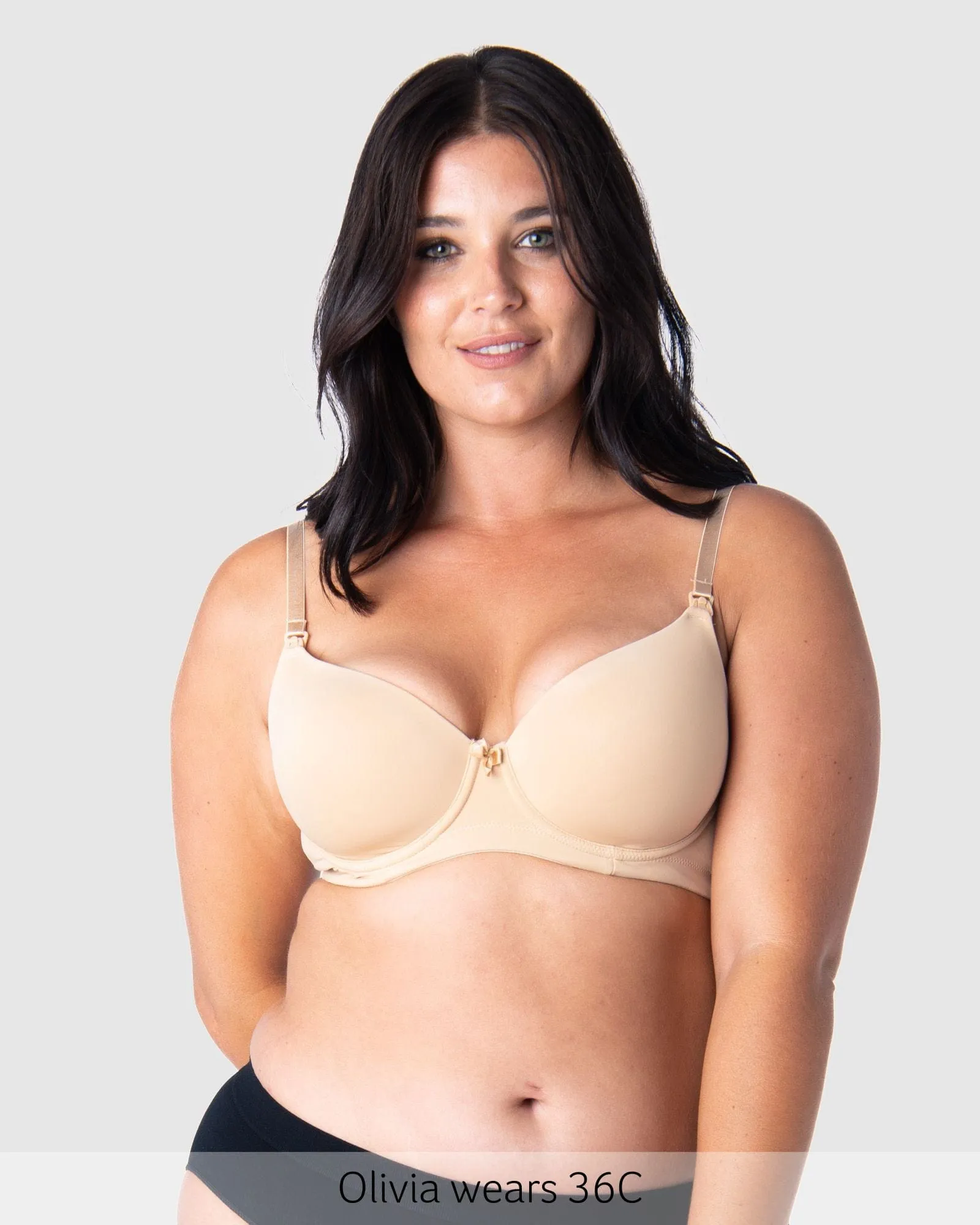 Forever Yours T-Shirt Nursing Bra - Latte
