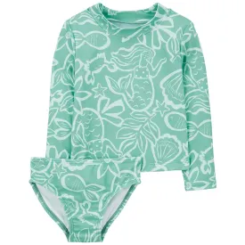 Girls' 2-Piece Sea Friends Swim Set 2Q569210