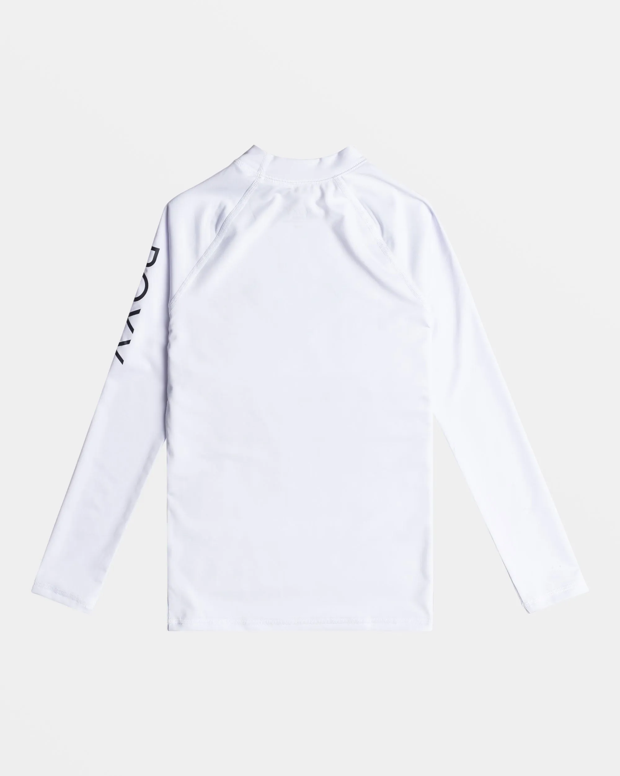 Girls 7-16 Whole Hearted Long Sleeve UPF 50 Rashguard - Bright White