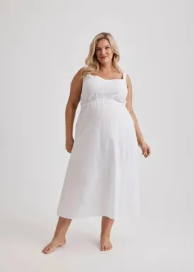 Jessica - Nightie - Mid Length - White