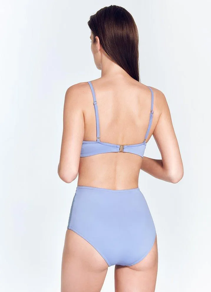 Leana Blue Bikini Bottom