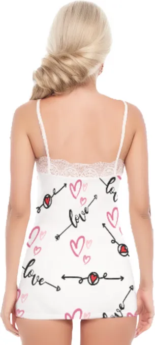 Love in Motion Women's Pajama Sets With Lace Edge - 2 colors