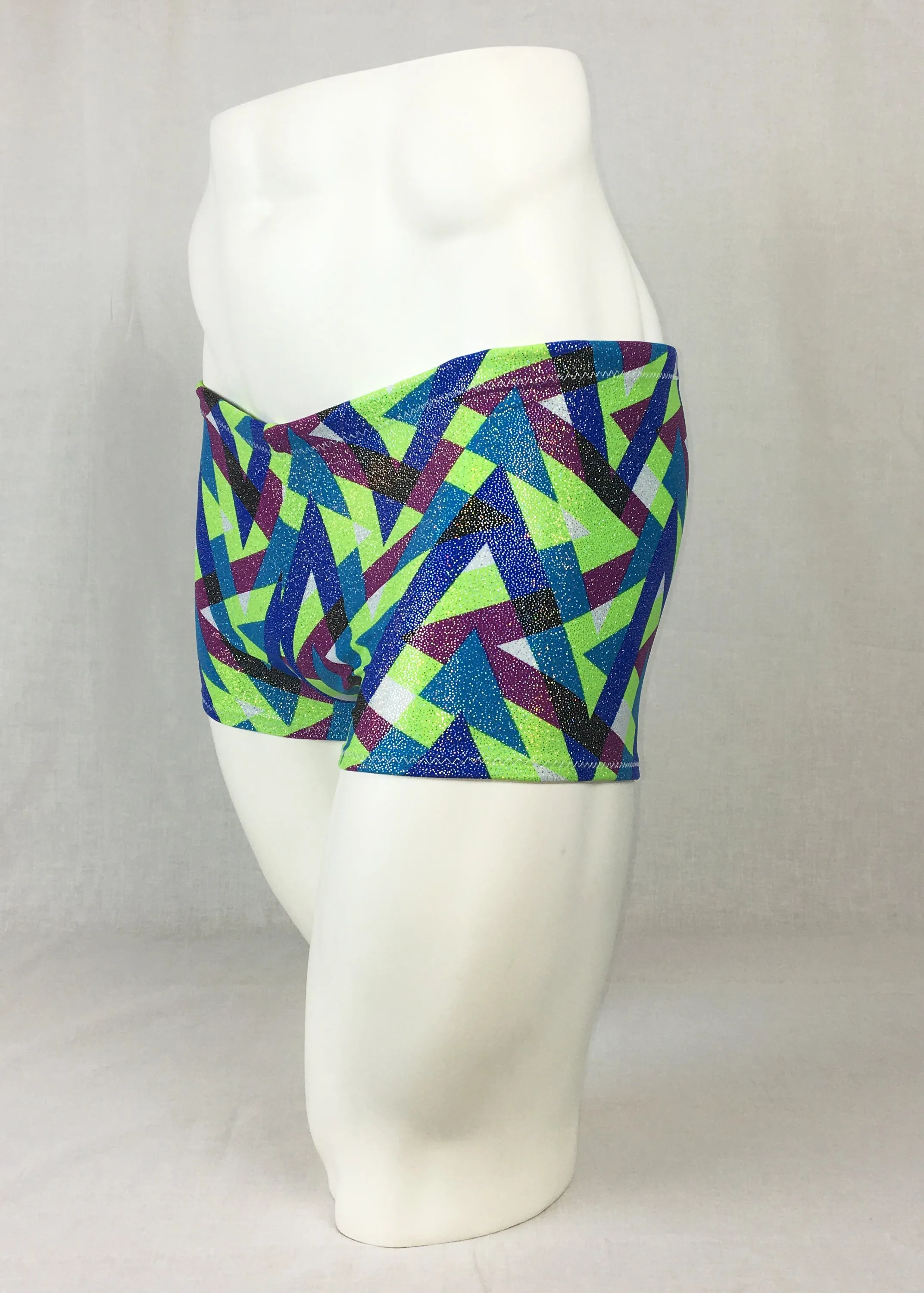 Mens Square Cut Swim Trunk Yoga Short Sewing Pattern PDF Digital Download