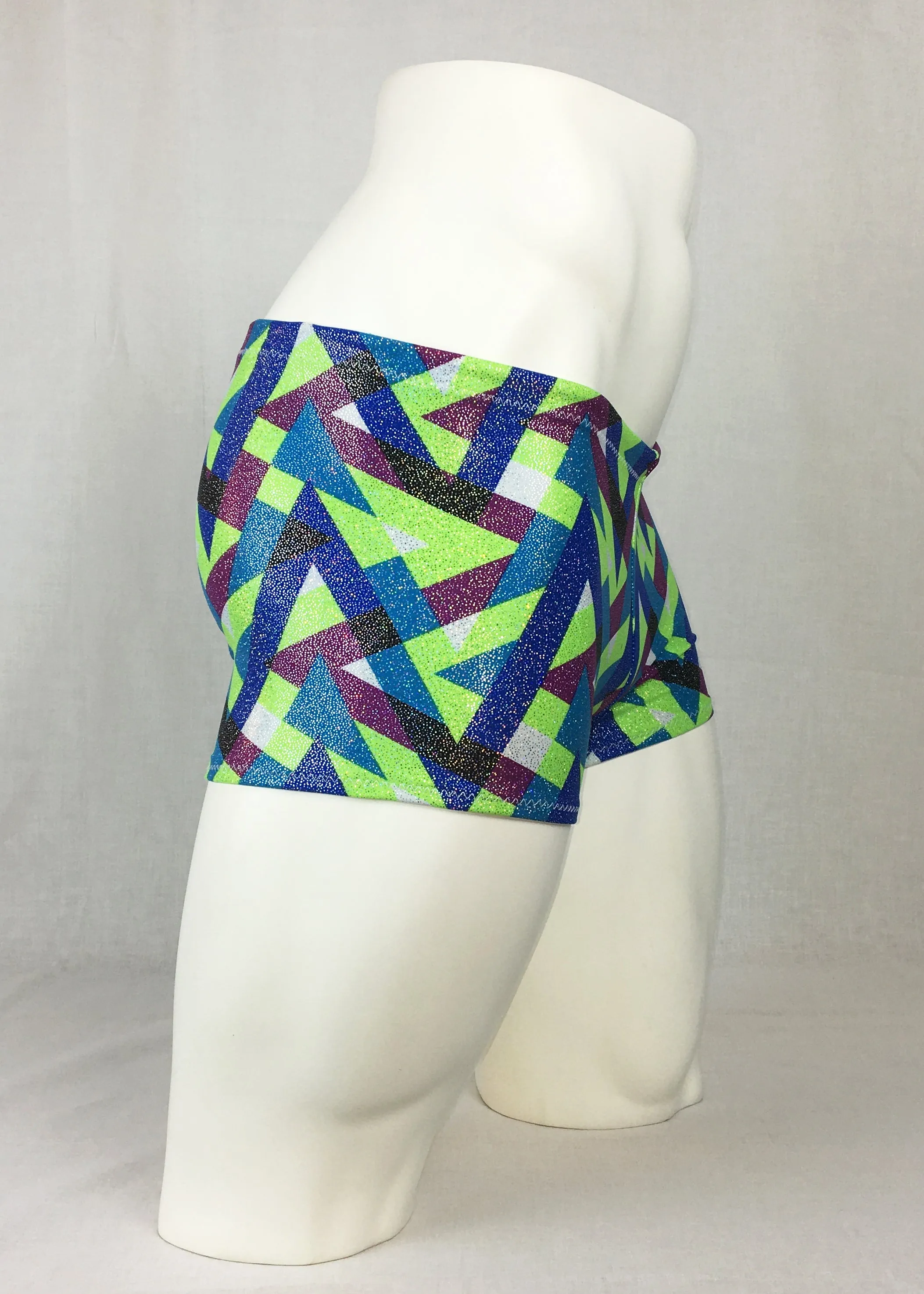 Mens Square Cut Swim Trunk Yoga Short Sewing Pattern PDF Digital Download