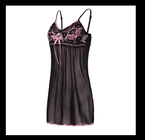 Plus Size Sexy Lingerie Sexy Suspender Skirt Pajamas Nightdress Sexy Lingerie