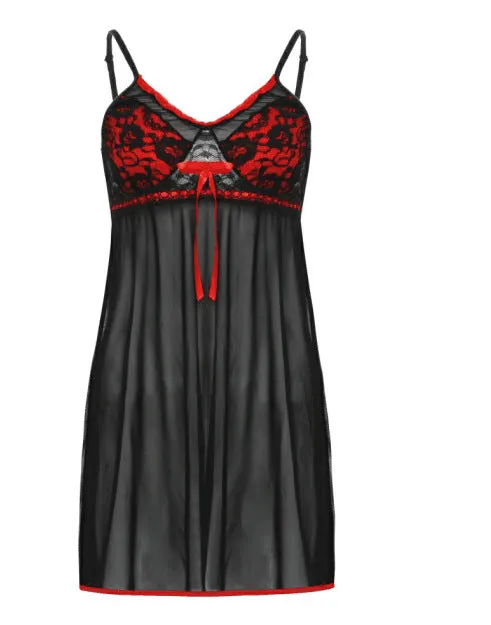 Plus Size Sexy Lingerie Sexy Suspender Skirt Pajamas Nightdress Sexy Lingerie