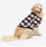 Red Santa Hat "Merry Christmas" Letter Print Black Long Sleeves Top with Vintage Black and Red Large Check Pants Couple Matching Pajamas