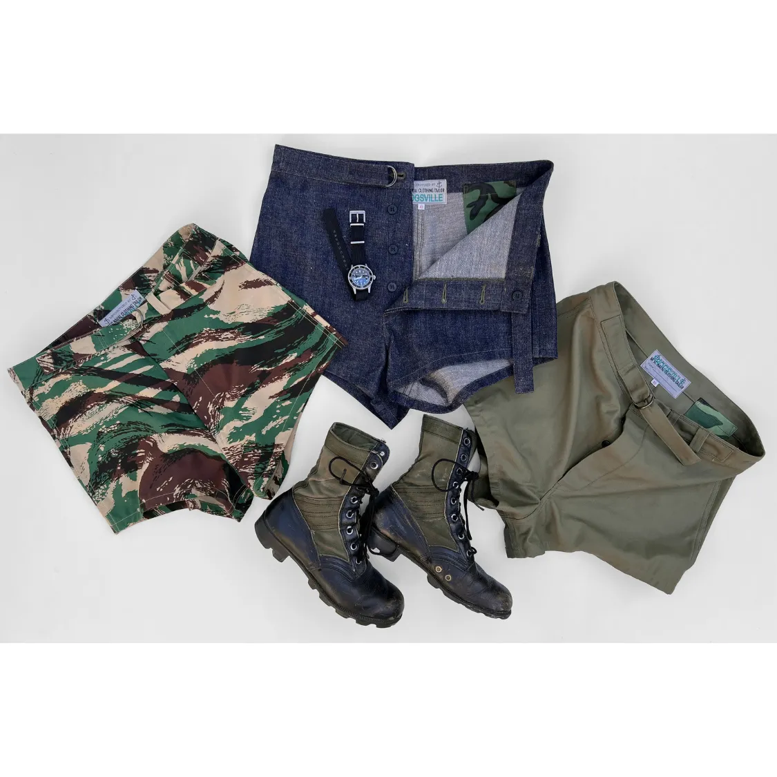 Scuba Trunks - Okinawa Denim