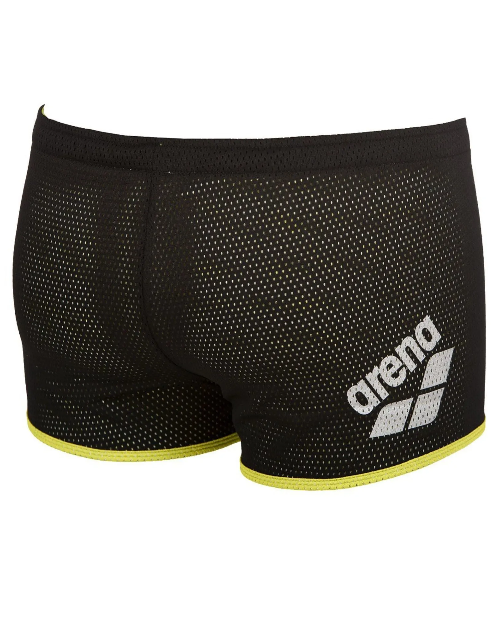 Square Cut Drag Short - Black