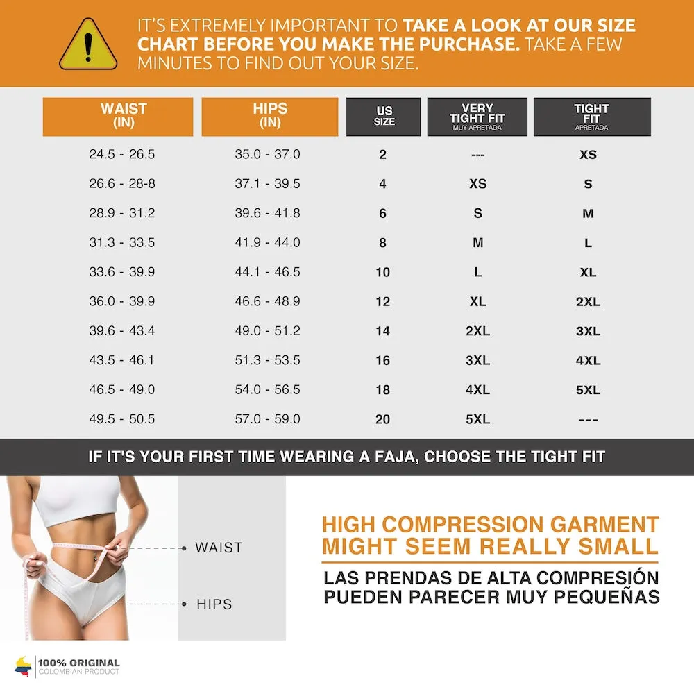 Stage 2 High Compression Post Surgery Shapewear W/ Bra