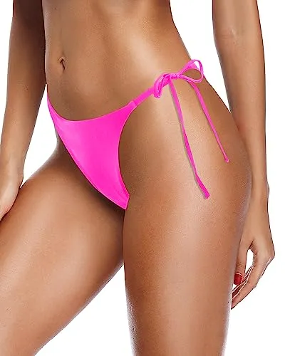 Tie Side Brazilian Cheeky Bathing Suit Bottom