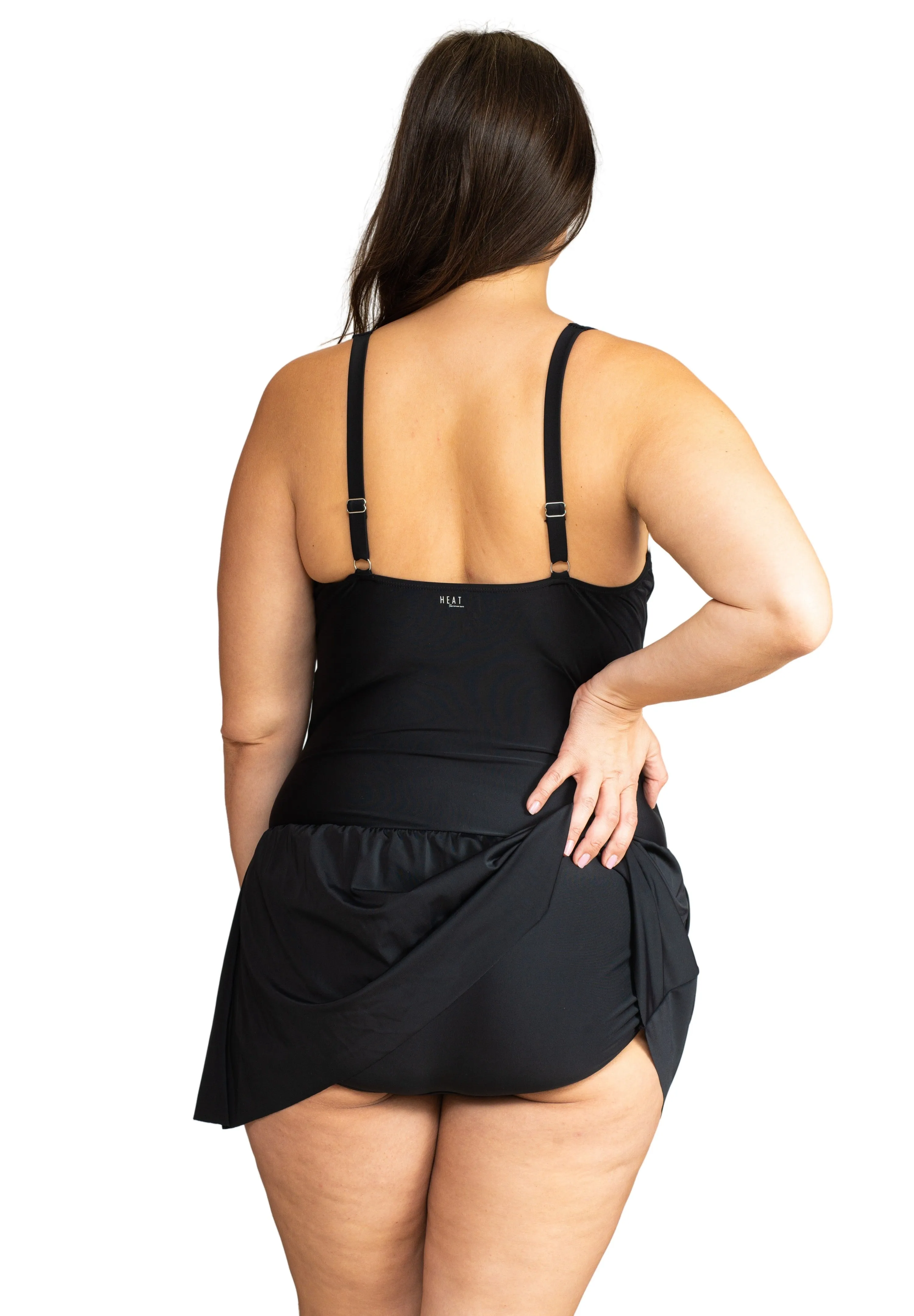 Twist Front Skater One Piece Plus