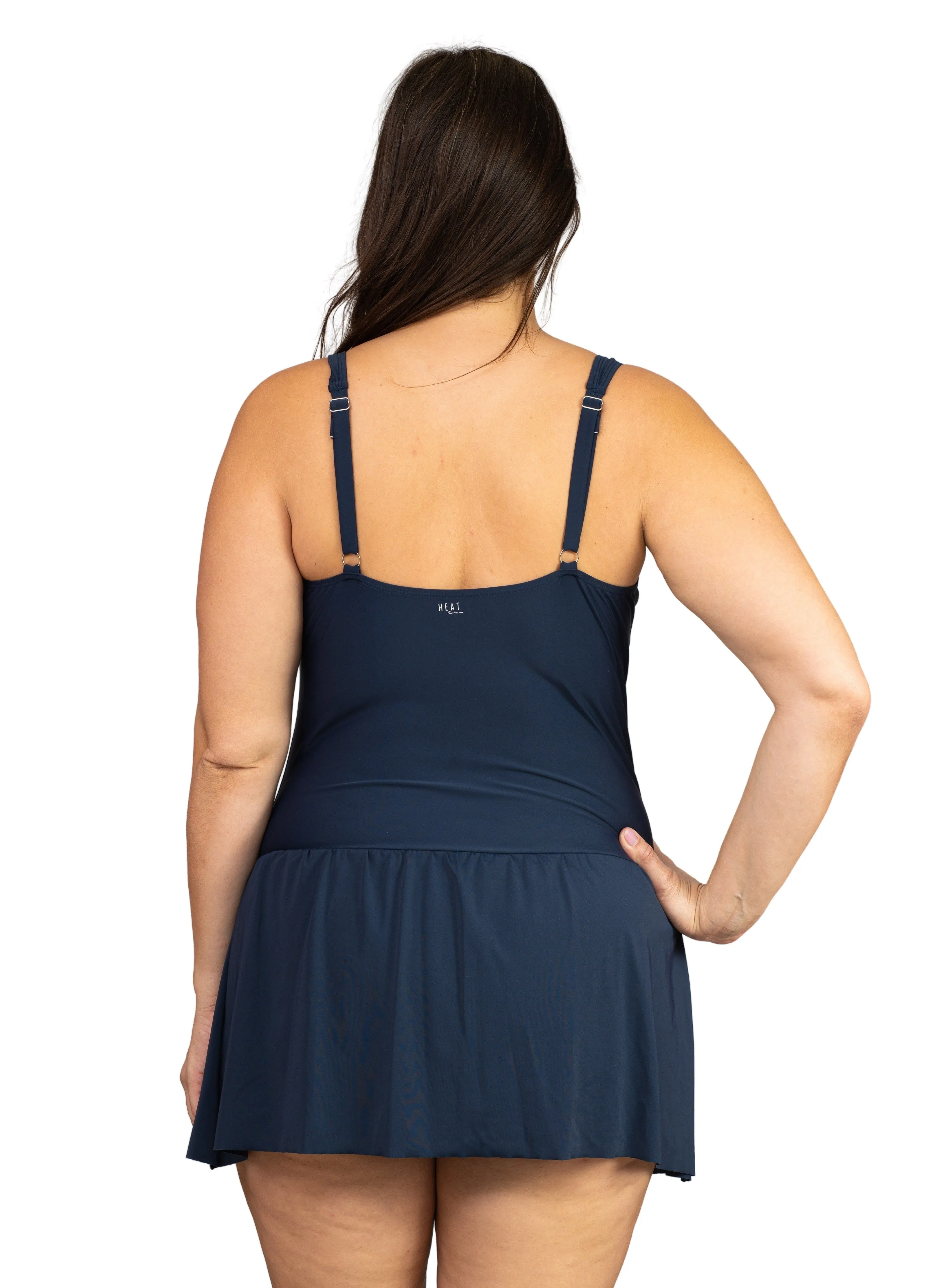 Twist Front Skater One Piece Plus