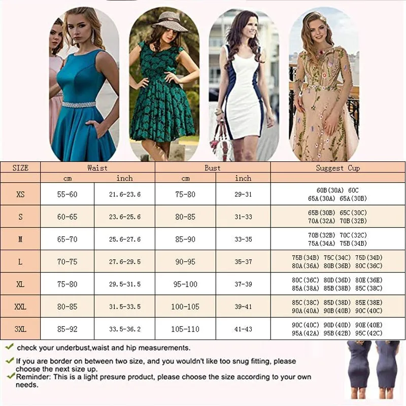 V Neck Spaghetti Strap Bodysuit - Compression Shapewear