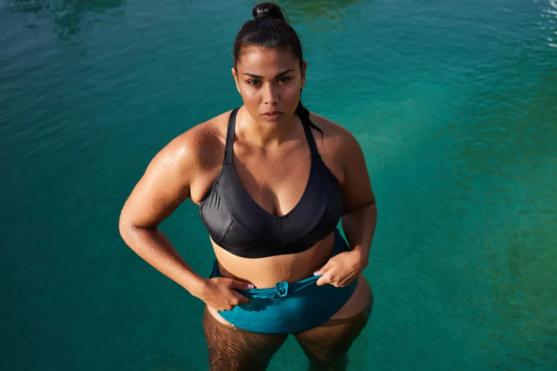 Women's aquafitness-aquabiking Lio one-piece swimsuit blue
