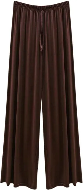 Womens Pajama Pants Soft Lounge Bottoms Comfortable Long Sweatpants Lightweight Sleep Pant Drawstring