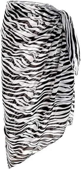 Women's Swimsuit Cover up Sarong Chiffon Beach Bikini Pareo Wrap