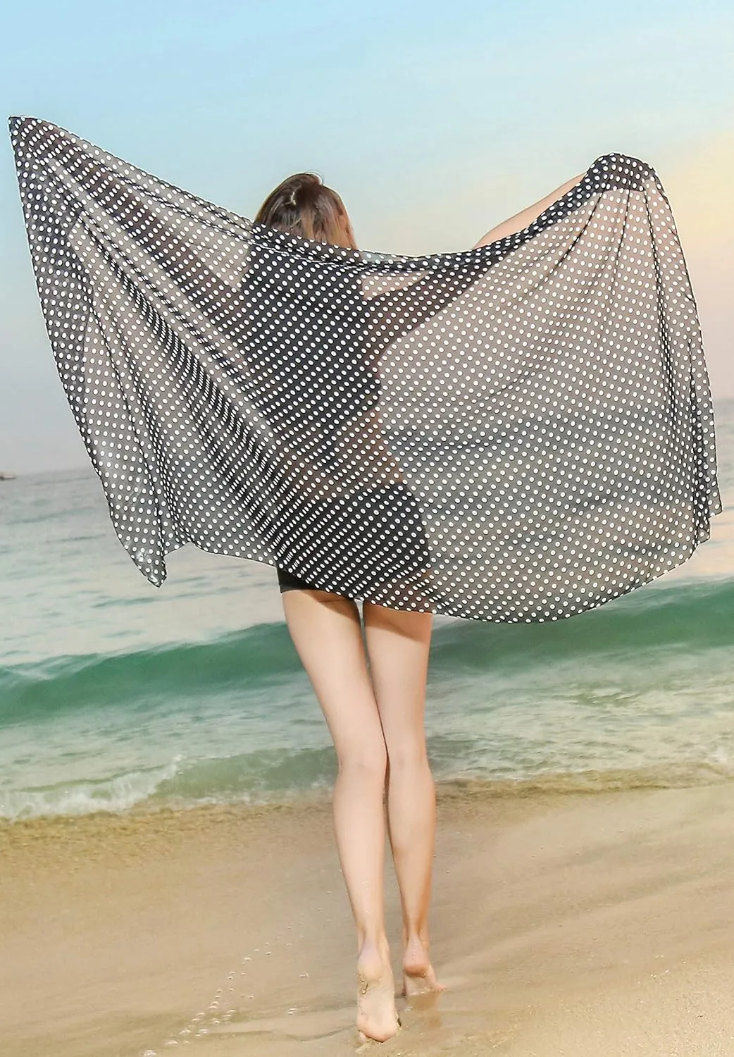 Women's Swimsuit Cover up Sarong Chiffon Beach Bikini Pareo Wrap