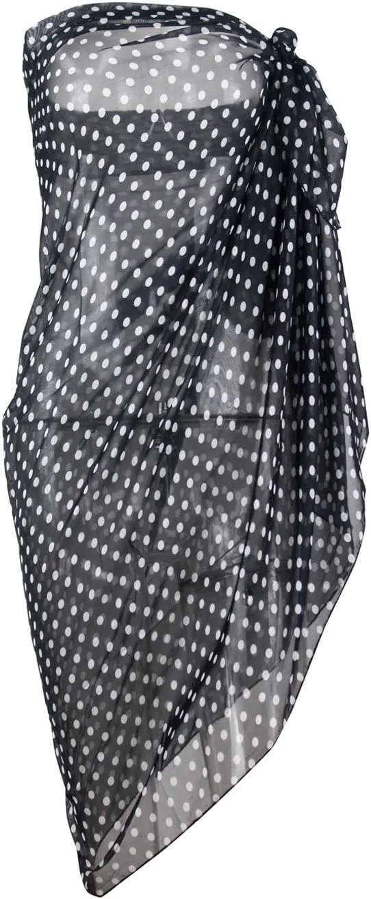 Women's Swimsuit Cover up Sarong Chiffon Beach Bikini Pareo Wrap