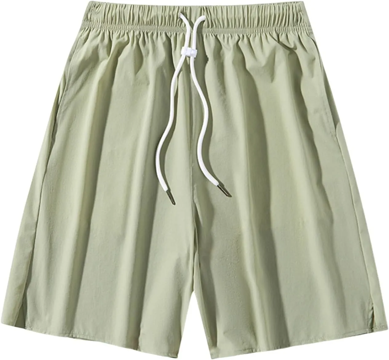 Xiaojmake Men's Casual Shorts Daily Outdoor Quick Dry Hiking Short Lightweight Athletic Shorts Swim Trunks with Zip Pockets