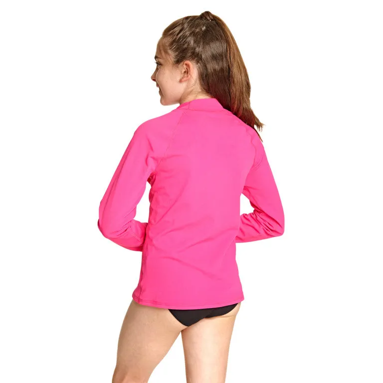 Zoggs Bells Long Sleeve Girls Suntop