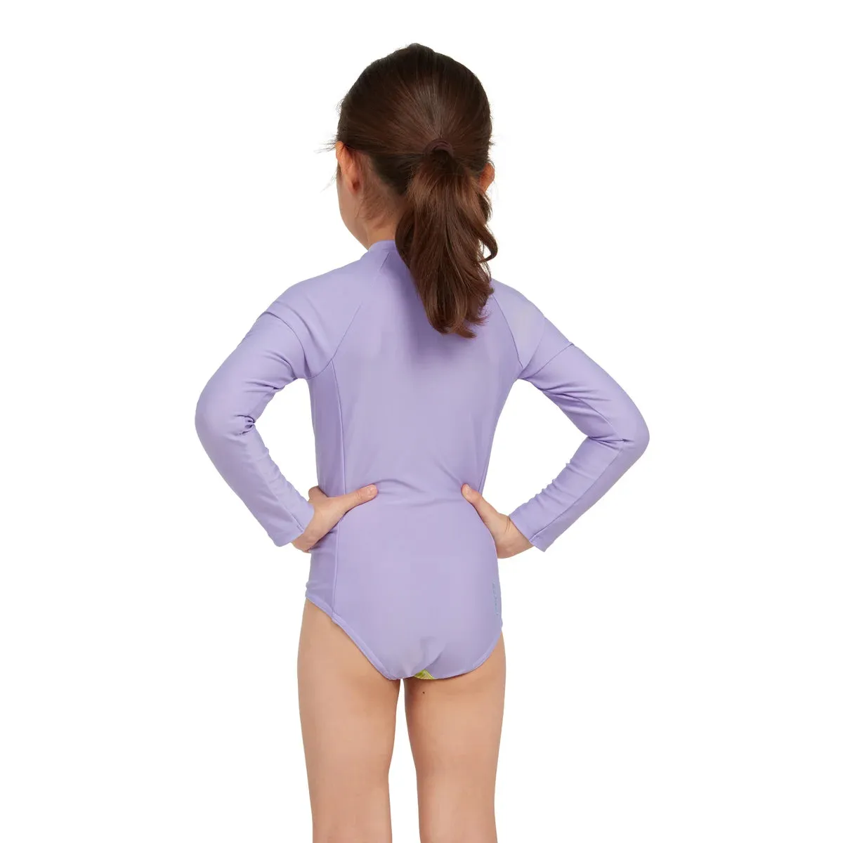 Zoggs Girls Paddle Suit (Overlock Seam)