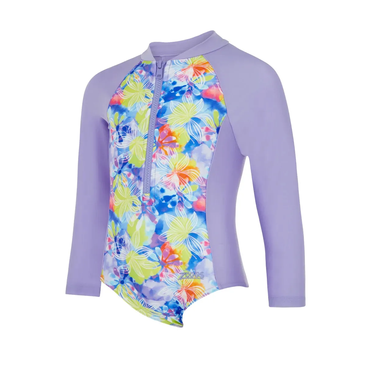 Zoggs Girls Paddle Suit (Overlock Seam)